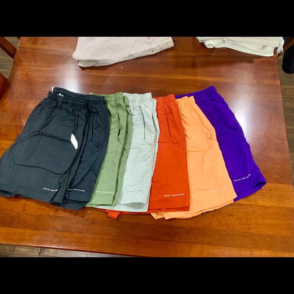 Columbia PFG Shorts BLACK pair #2